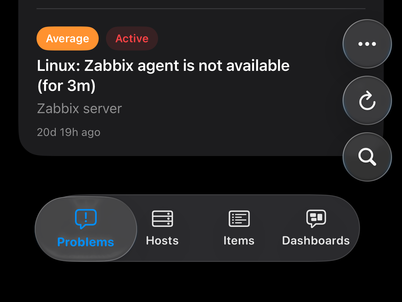 TriggerDeck bottom toolbar with section switching and section-scoped refresh