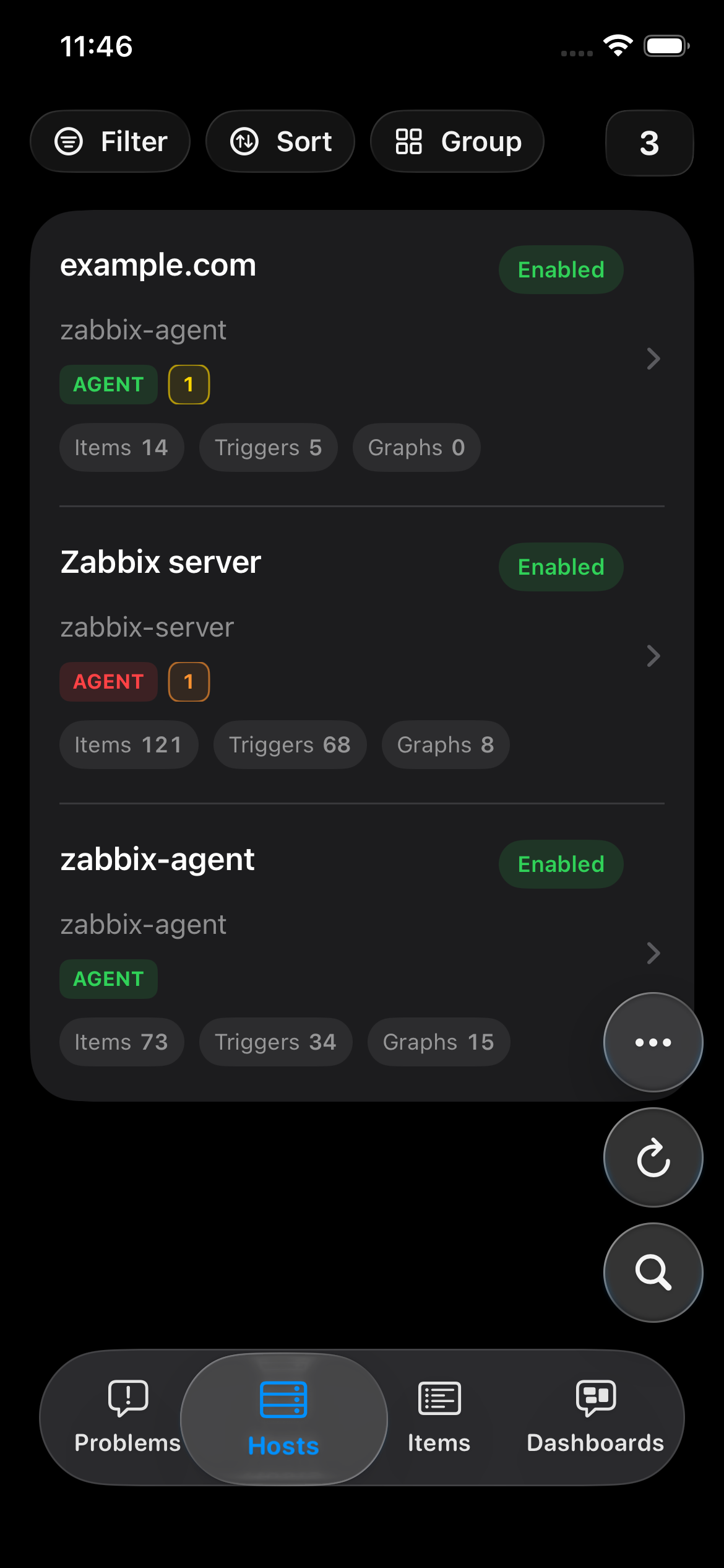 TriggerDeck in dark appearance with the updated Settings screen